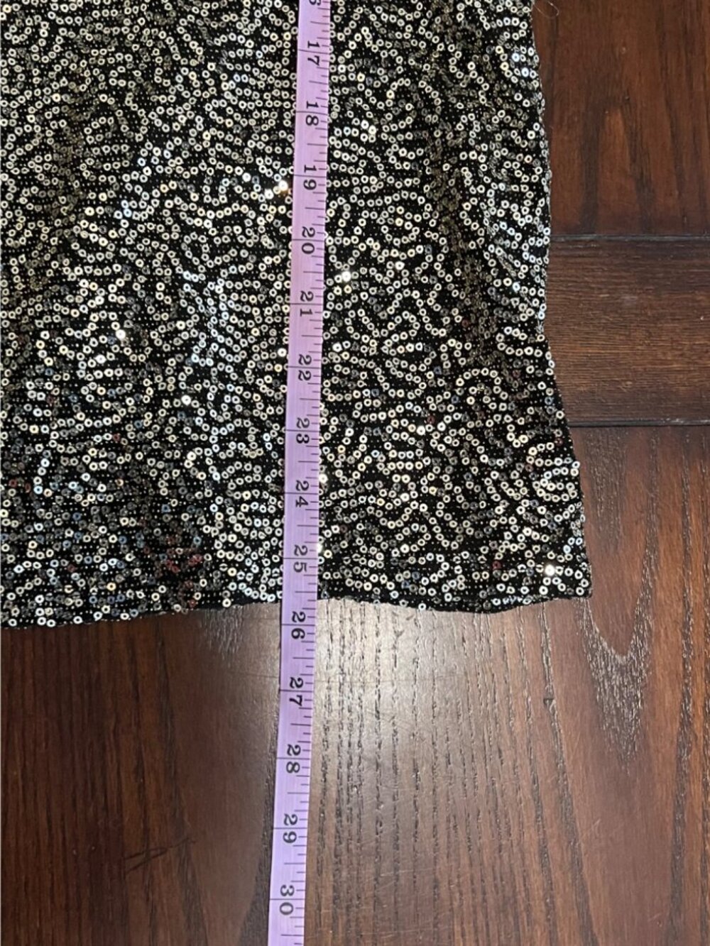 Express Gold Sequin Black Tank Top Bling Cami Sparkle Party K2K Night Out NEW L - Picture 9 of 9